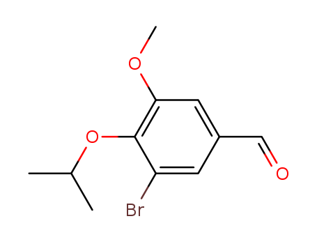 3-bromo-4-isopropoxy-5-methoxybenzaldehyde(SALTDATA: FREE)
