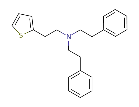 Molecular Structure of 923283-96-9 (2-Thiopheneethanamine, N,N-bis(2-phenylethyl)-)