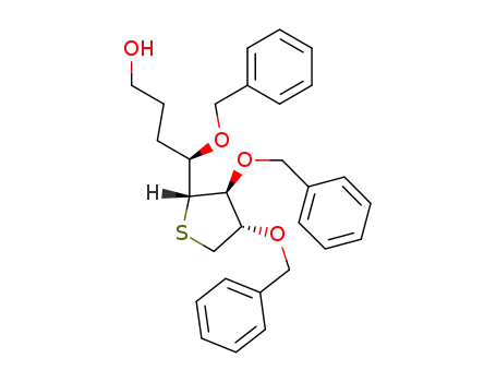 1,4-anhydro-2,3,5-tri-O-benzyl-6,7-dideoxy-1-thio-D-altro-octitol