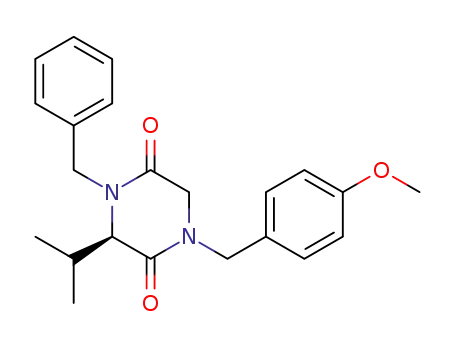 (R)-4-Benzyl-3-isopropyl-1-(4-methoxy-benzyl)-piperazine-2,5-dione