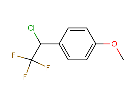 Benzene,1-(1-chloro-2,2,2-trifluoroethyl)-4-methoxy- cas  1427-34-5