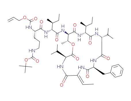 C<sub>53</sub>H<sub>83</sub>N<sub>9</sub>O<sub>13</sub>