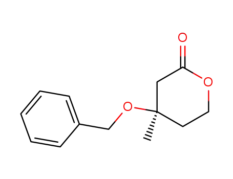 (R)-3-(benzyloxy)-3-methy-5-hexanolide