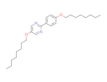 Pyrimidine,5-(octyloxy)-2-[4-(octyloxy)phenyl]-                                                                                                                                                         