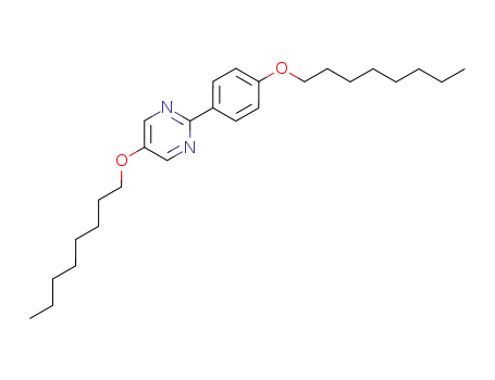 Molecular Structure of 114767-84-9 (2[4(-N-OCTYLOXY)-PHENYL)-5-N-OCTYLOXY-PYRIMIDINE)