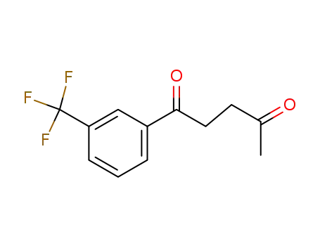 Molecular Structure of 123183-96-0 (1-[3-(trifluoromethyl)phenyl]pentane-1,4-dione)