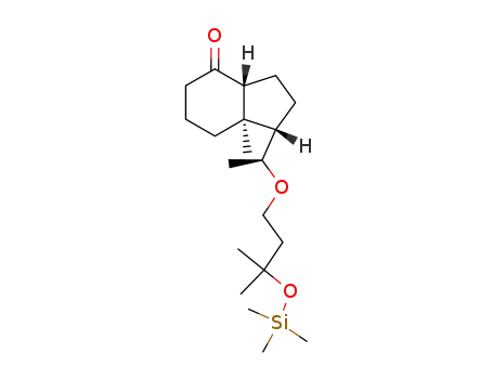 (1S,3aR,7aR)-1-[(S)-1-(3-methyl-3-trimethylsilyloxybutyloxy)ethyl]-7a-methyloctahydro-1H-inden-4-one