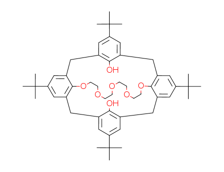 99314-01-9  28H-4,18-(Methano[1,3]benzenomethano)-23,27-metheno-22H-dibenzo[n,w][1,4,7,10,13]pentaoxacyclotetracosin-29,32-diol,2,20,25,35-tetrakis(1,1-dimethylethyl)-6,7,9,10,12,13,15,16-octahydro-