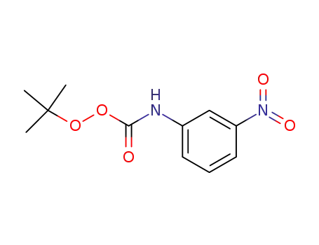 Molecular Structure of 42930-09-6 (Carbamoperoxoic acid, (3-nitrophenyl)-, 1,1-dimethylethyl ester)