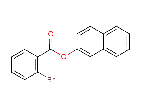 Molecular Structure of 444082-58-0 (Benzoic acid, 2-bromo-, 2-naphthalenyl ester)