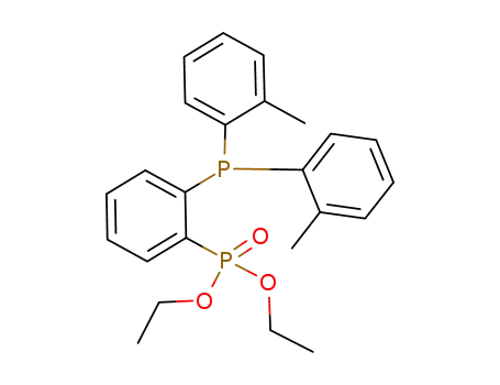 1-diethylphosphonato-2-bis(2-methylphenyl)phosphinobenzene