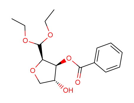 2,5-anhydro-3-O-benzoyl-D-xylose diethyl acetal