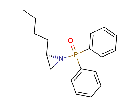 Aziridine, 2-butyl-1-(diphenylphosphinyl)-, (2R)-