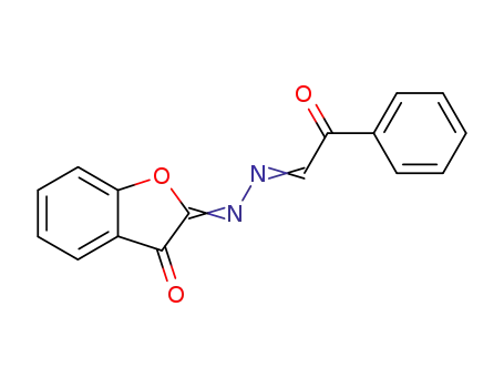 Molecular Structure of 540535-89-5 (2-benzoylmethylenehydrazono-2,3-dihydro-3-benzofuranone)