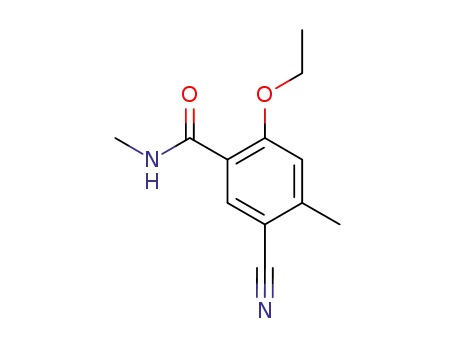 벤즈아미드, 5-시아노-2-에톡시-N,4-디메틸-(9CI)