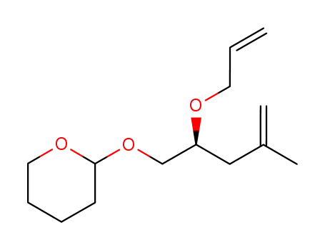 2H-Pyran,
tetrahydro-2-[[(2S)-4-methyl-2-(2-propenyloxy)-4-pentenyl]oxy]-