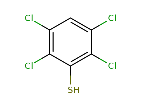 Molecular Structure of 4707-16-8 (2,3,5,6-TETRACHLOROBENZENE-1-THIOL)