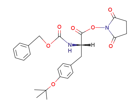 Molecular Structure of 10068-67-4 (Z-TYR(TBU)-OSU)