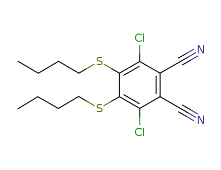 3,6-dichloro-4,5-bis(n-butylsulfanyl)phthalonitrile