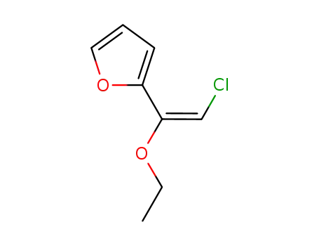 Furan, 2-[(1E)-2-chloro-1-ethoxyethenyl]-
