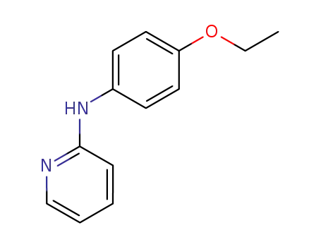 Molecular Structure of 105972-32-5 ((4-ethoxy-phenyl)-[2]pyridyl-amine)