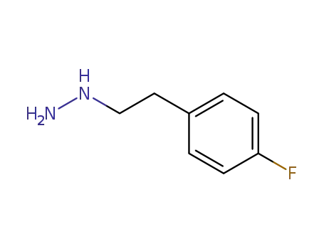Molecular Structure of 41074-37-7 ([2-(4-FLUORO-PHENYL)-ETHYL]-HYDRAZINE)