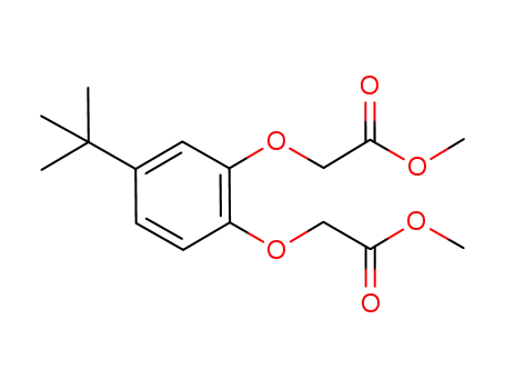 2,2'-{[4-(tert-butyl)-1,2-phenylene]bis(oxy)}bis[acetic acid] dimethyl ester