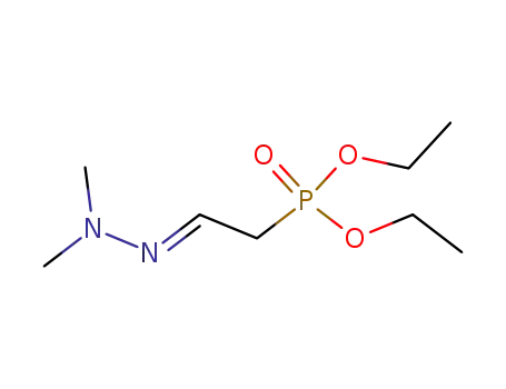 Molecular Structure of 127056-04-6 ([2-(dimethyl-hydrazino)-ethyl]-phosphonic acid diethyl ester)