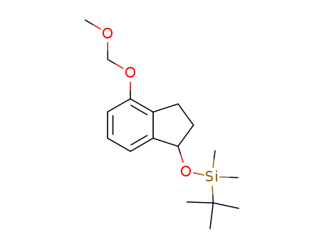 1-<(tert-butaldimethylsilyl)oxy>-2,3-dihydro-4-(methoxymethoxy)-1H-indene