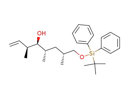 (3S,4S,5S,7R)-8-(tert-Butyl-diphenyl-silanyloxy)-3,5,7-trimethyl-oct-1-en-4-ol