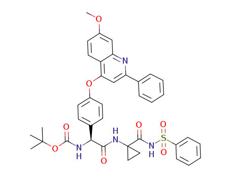 C<sub>39</sub>H<sub>38</sub>N<sub>4</sub>O<sub>8</sub>S