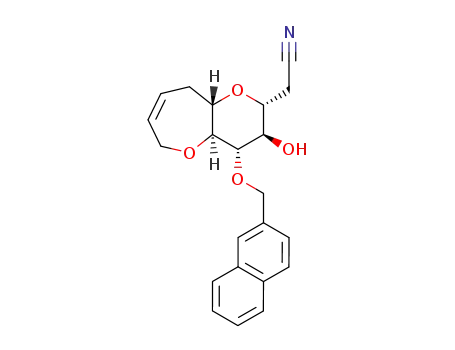 [(2R,3R,4S,4aS,9aS)-3-Hydroxy-4-(naphthalen-2-ylmethoxy)-3,4,4a,6,9,9a-hexahydro-2H-1,5-dioxa-benzocyclohepten-2-yl]-acetonitrile