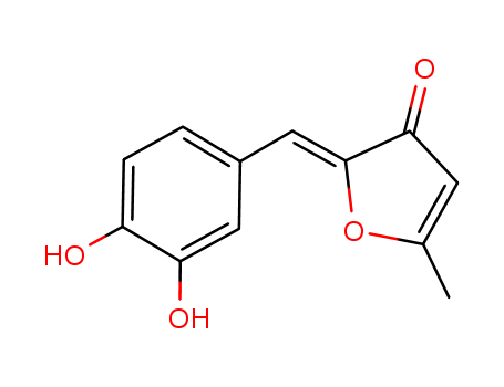 3(2H)-Furanone,2-[(3,4-dihydroxyphenyl)methylene]-5-methyl-, (2E)- cas  906366-79-8