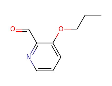 Molecular Structure of 405174-91-6 (2-Pyridinecarboxaldehyde,3-propoxy-(9CI))