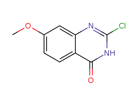 Molecular Structure of 20197-98-2 (2-CHLORO-7-METHOXYQUINAZOLIN-4(3H)-ONE)