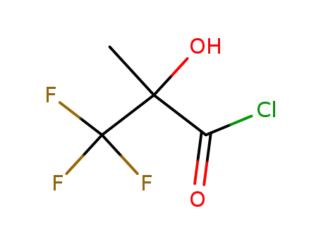 Propanoyl chloride, 3,3,3-trifluoro-2-hydroxy-2-Methyl-
