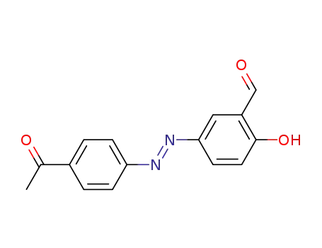 Benzaldehyde, 5-[(4-acetylphenyl)azo]-2-hydroxy-
