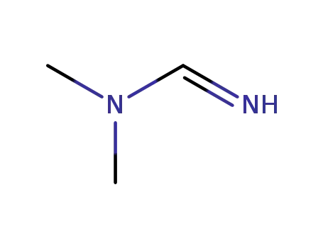 Molecular Structure of 44205-42-7 (Methanimidamide, N,N-dimethyl-)