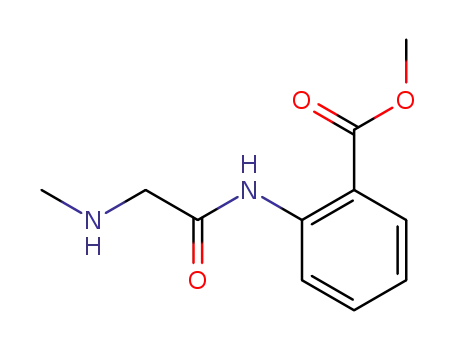 2-(2-methylaminoacetylamino)benzoic acid methyl ester
