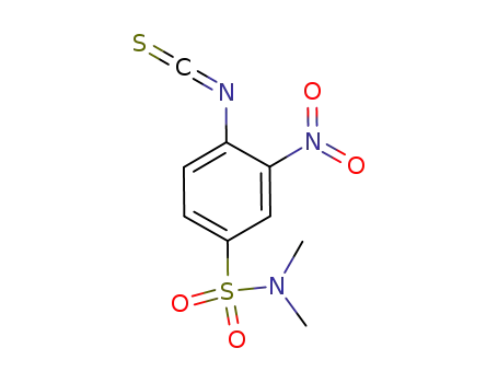 Benzenesulfonamide, 4-isothiocyanato-N,N-dimethyl-3-nitro-