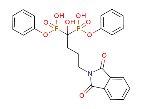 monophenyl [4-(1,3-dioxo-1,3-dihydroisoindol-2-yl)-1-hydroxy-1-(hydroxy-phenoxy-phosphoryl)butyl]phosphonate