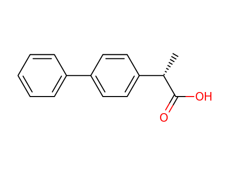[1,1'-Biphenyl]-4-acetic acid, a-methyl-, (S)-