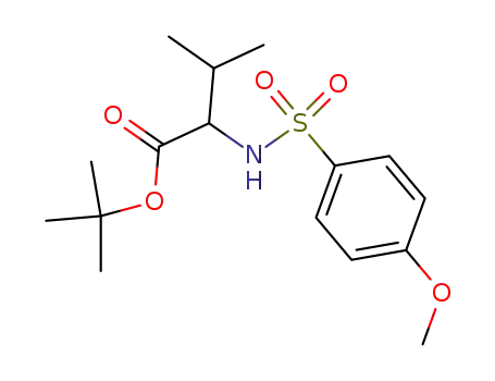 Tert-butyl 2-{[(4-methoxyphenyl)sulfonyl]amino}-3-methylbutanoate