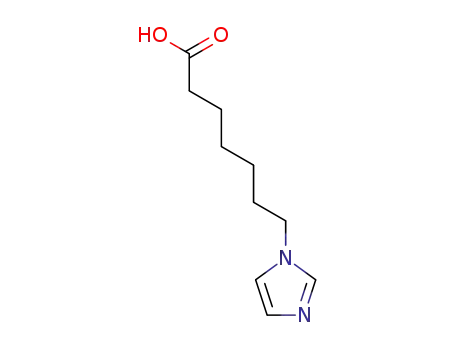 Molecular Structure of 68887-67-2 (7-IMIDAZOL-1-YL-HEPTANOIC ACID)