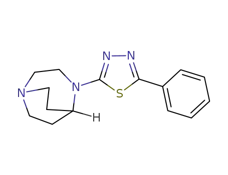 1,4-Diazabicyclo[3.2.2]nonane, 4-(5-phenyl-1,3,4-thiadiazol-2-yl)-