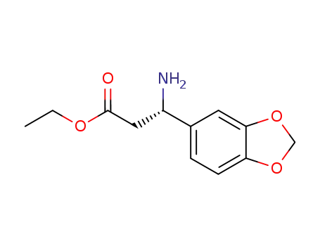 ethyl (3S)-3-amino-3-(1,3-benzodioxol-5-yl)propanoate