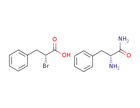 (R)-2-bromo-3-phenylpropionic acid D-phenylalaninamide salt