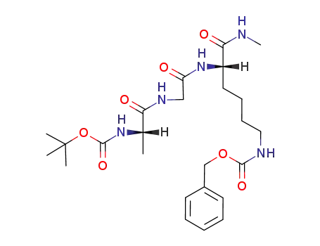 Boc-Ala-Gly-Lys(Z)-NHMe