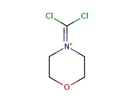 Molecular Structure of 790600-30-5 (Morpholinium, 4-(dichloromethylene)- (9CI))