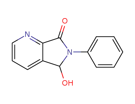 7H-Pyrrolo[3,4-b]pyridin-7-one, 5,6-dihydro-5-hydroxy-6-phenyl-